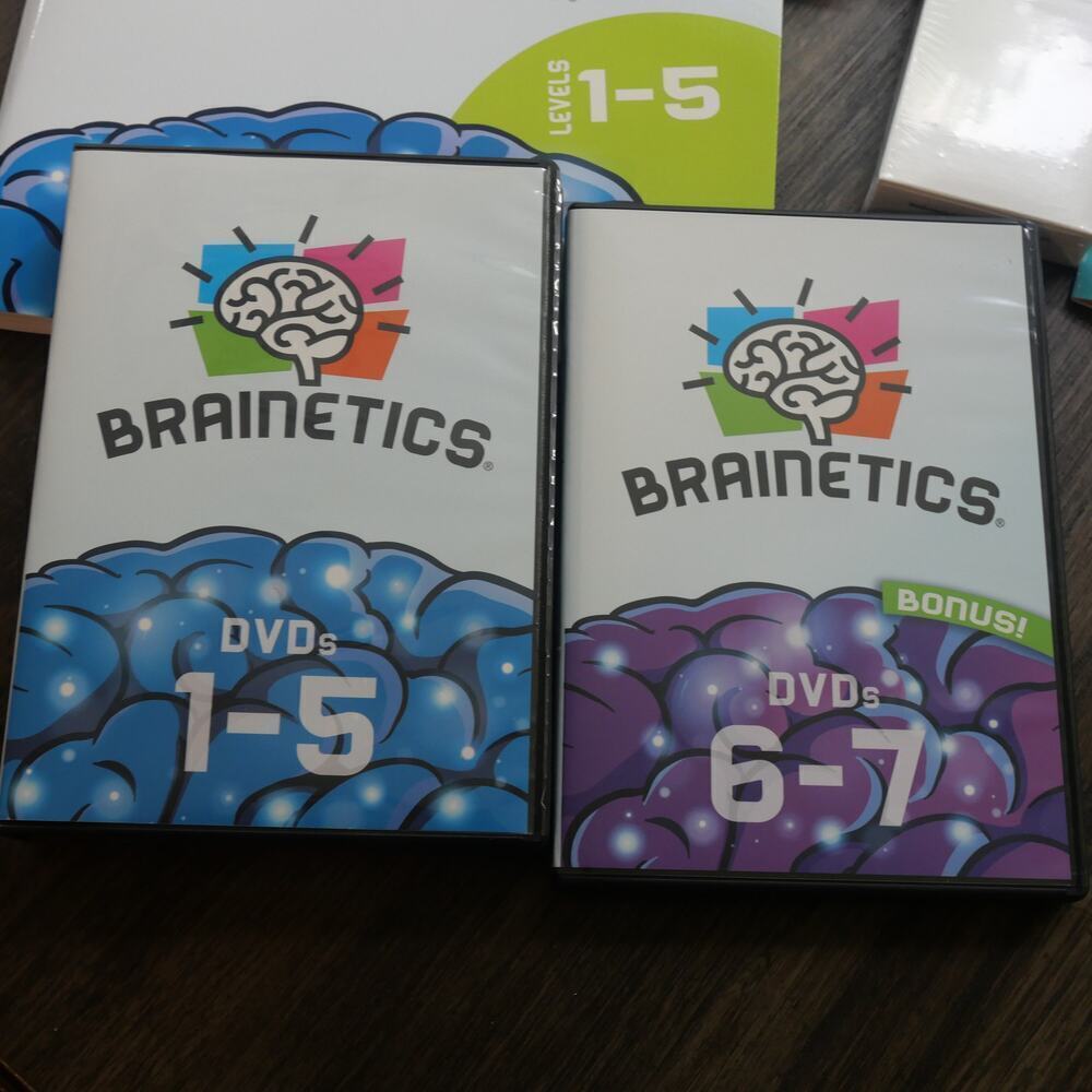NEW Brainetics Breakthrough Math & Memory Educational Program System 7 DVDs - Picture 5 of 14